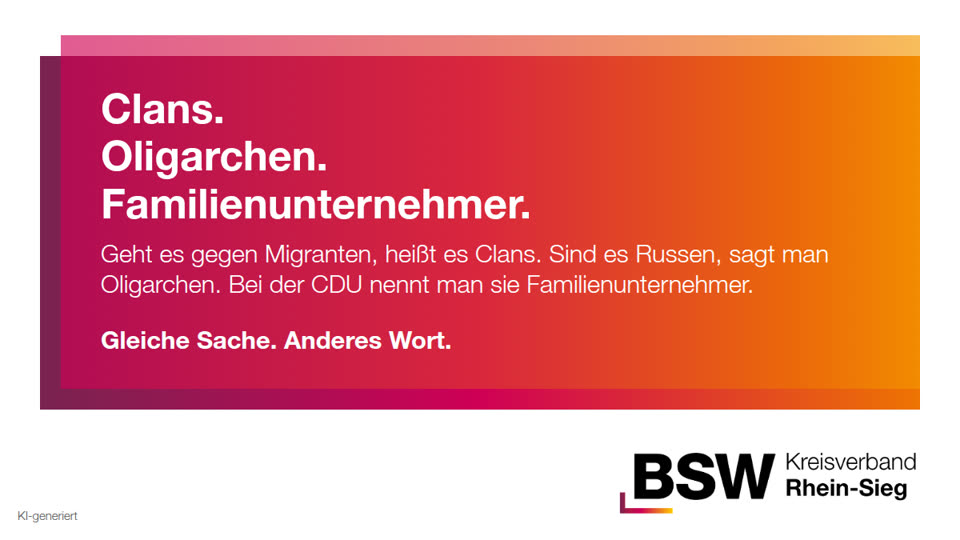 Clans, Oligarchen, Familienunternehmer: Gleiche Sache, anderes Wort