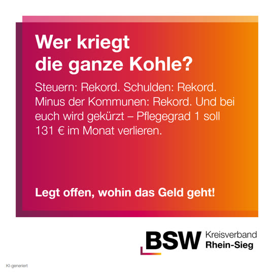 Rekordsteuern, Rekordschulden, Rekordminus der Kommunen – wer kriegt die ganze Kohle?
