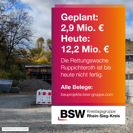 Rhein-Sieg-Kreis: Gebaut wie geplant? 23 Bauprojekte nachgeprüft