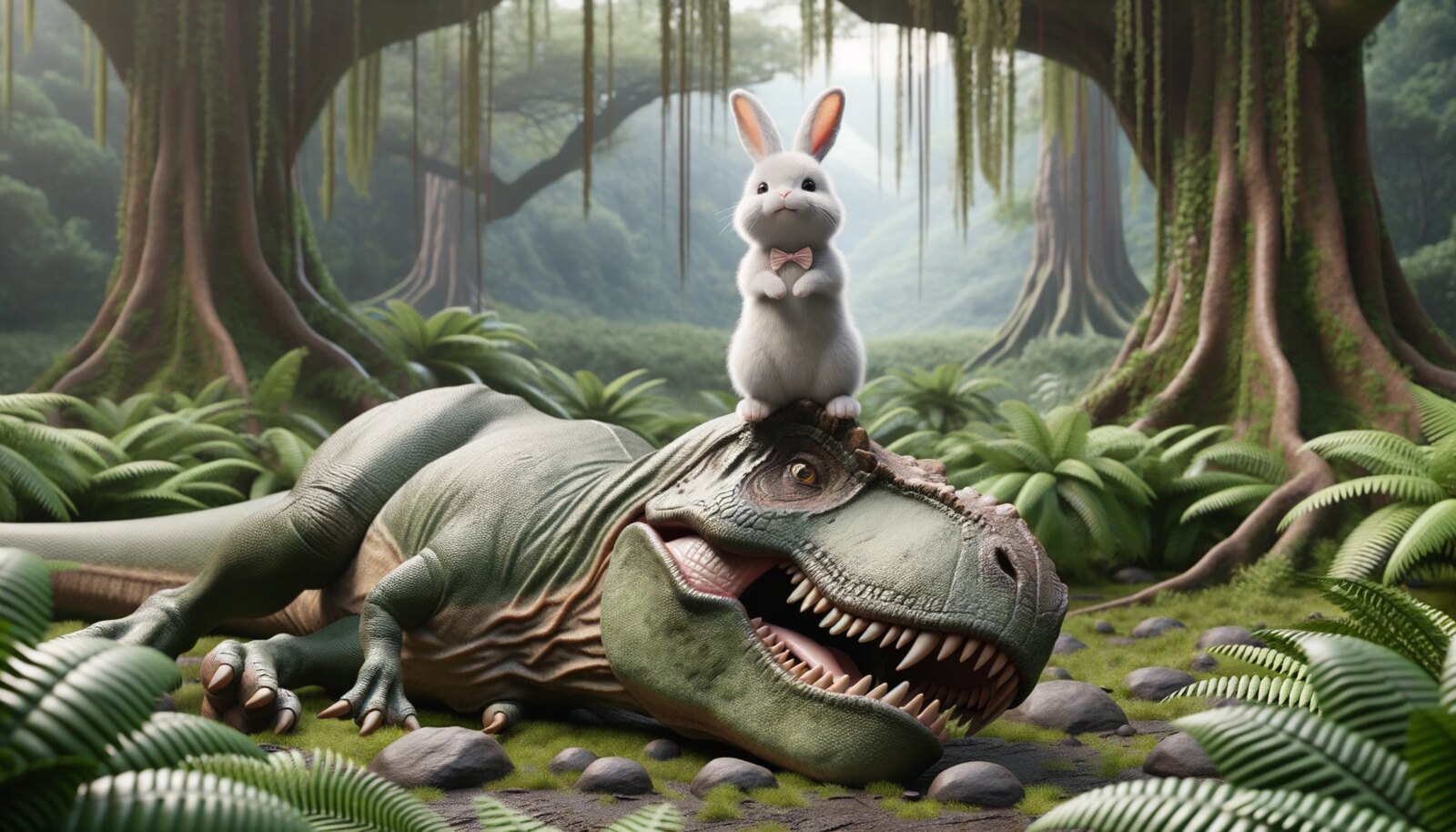 Der Hase, der den T-Rex besiegte (1)