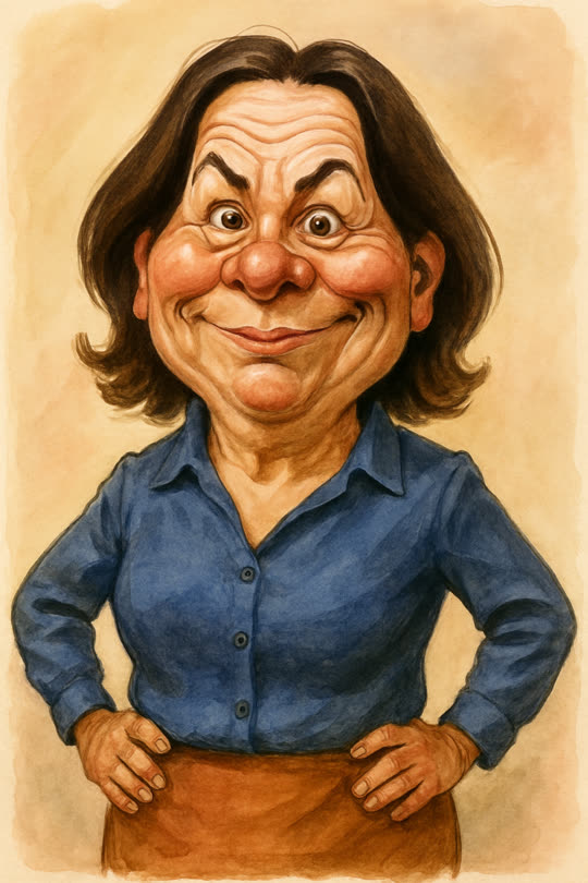 Annalena Baerbock – Karikatur