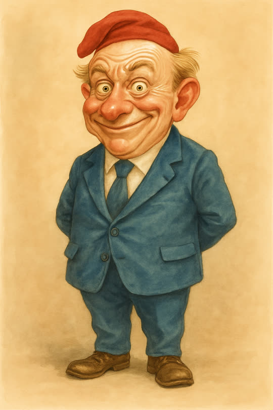 Deutscher Michel – Karikatur
