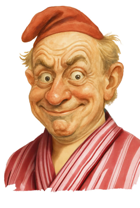 Deutscher Michel – Karikatur