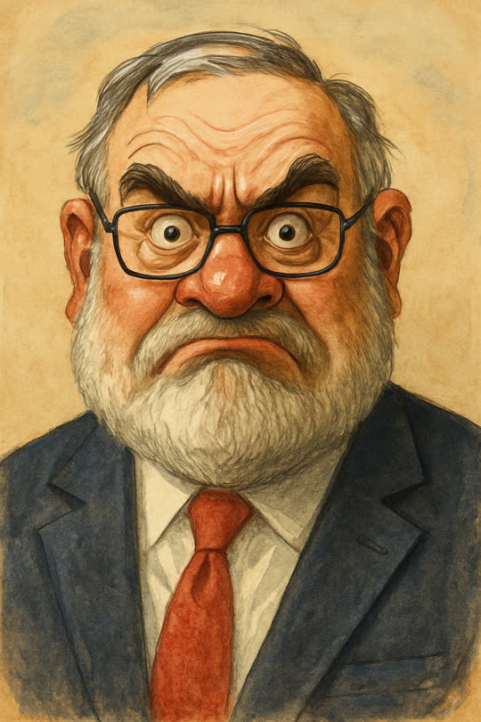 Hanno von Raussendorf – Karikatur