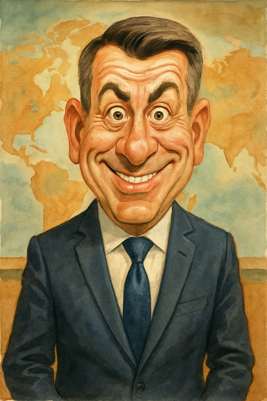 Jens Riewa – Karikatur