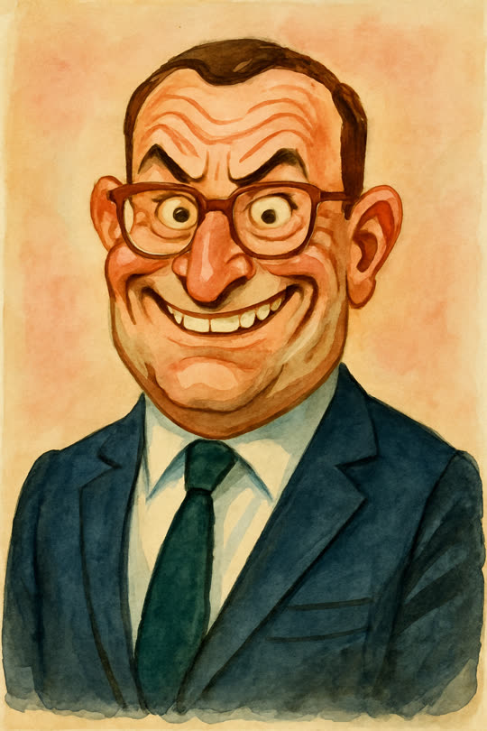 Jens Spahn – Karikatur