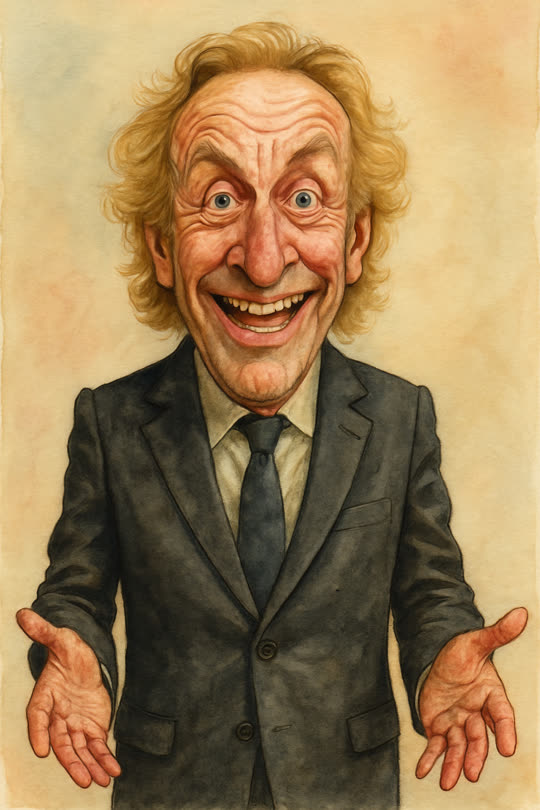 Thomas Gottschalk – Karikatur